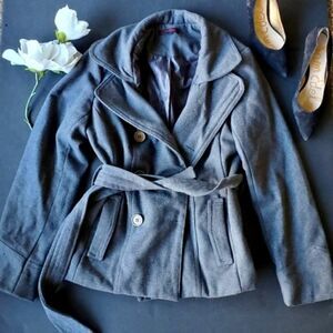 💍Black Lipstick Grey Peacoat